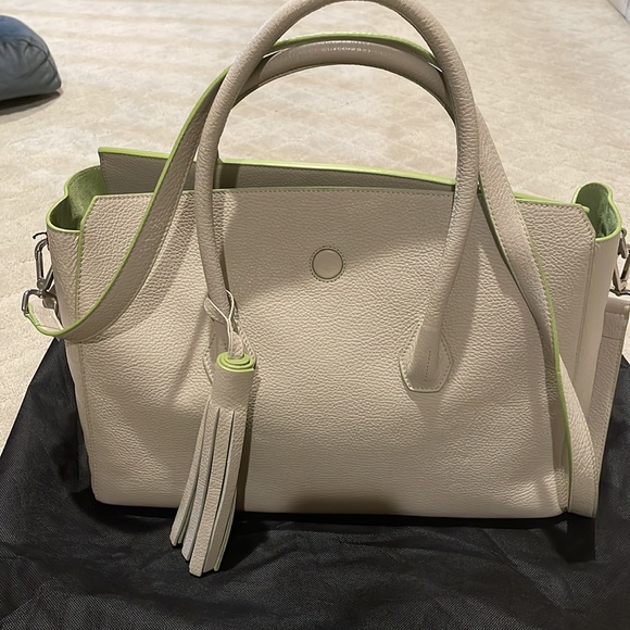 NWT: Vitoria Napoli Exquisite Pebble Leather Handbag. Made In Italy 🇮🇹 - Picture 6 of 11